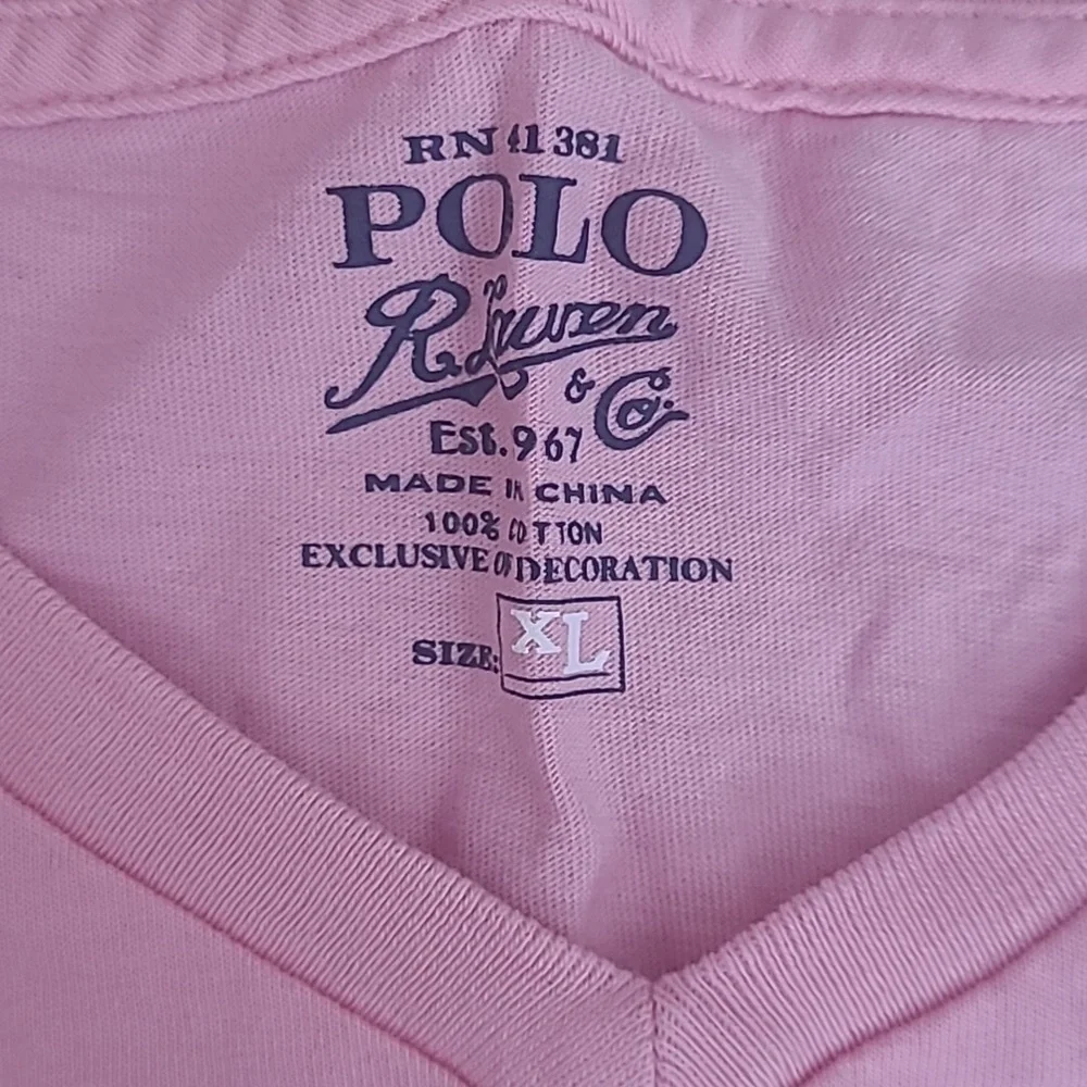 Polo V neck T-shirt - Picture 3 of 4